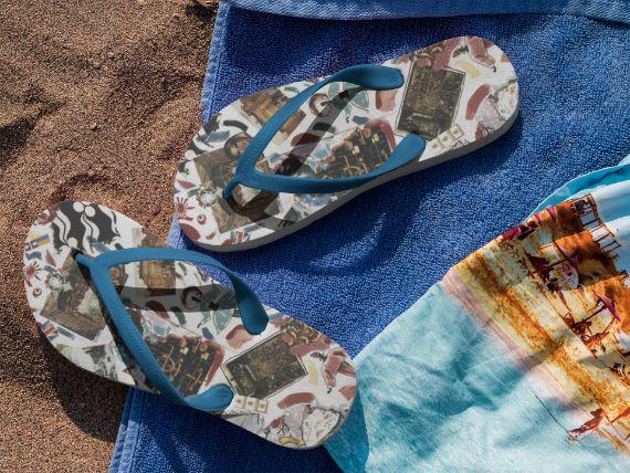 Alpine Awe Fashion Flip Flops - ReadyFlipFlops.com