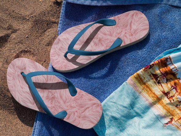 Ammyt Pink Flip Flops - ReadyFlipFlops.com