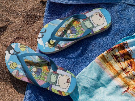Awe Adventure Flip Flops - ReadyFlipFlops.com