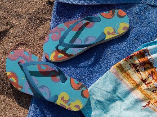 $ Pattern Flip Flops - ReadyFlipFlops.com